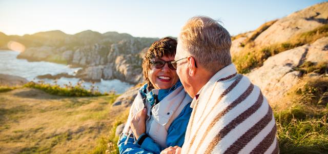 Mature Couple on a Hike